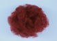 Volume 3D*28MM da fibra de grampo de poliéster do vermelho de vinho PSF com amostras grátis